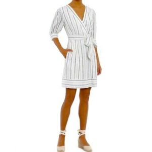 London Times Linen-Blend Mini Summer Dress new with tags